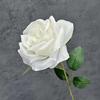 8pcs Artificial Large Rose Flower Branch Silk Long Stem Rose for Wedding Party Floral Decoration