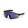 Irregular Shape Sunglasses Men's Black 0PS03ZS1BO05U