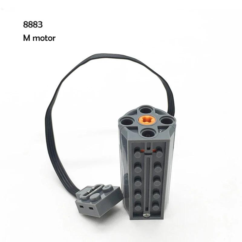 Power Functions Motor Technical Parts MOC Multi Tool Servo Train Motor PF 8293 8883 Model Building Blocks Compatible Leduo