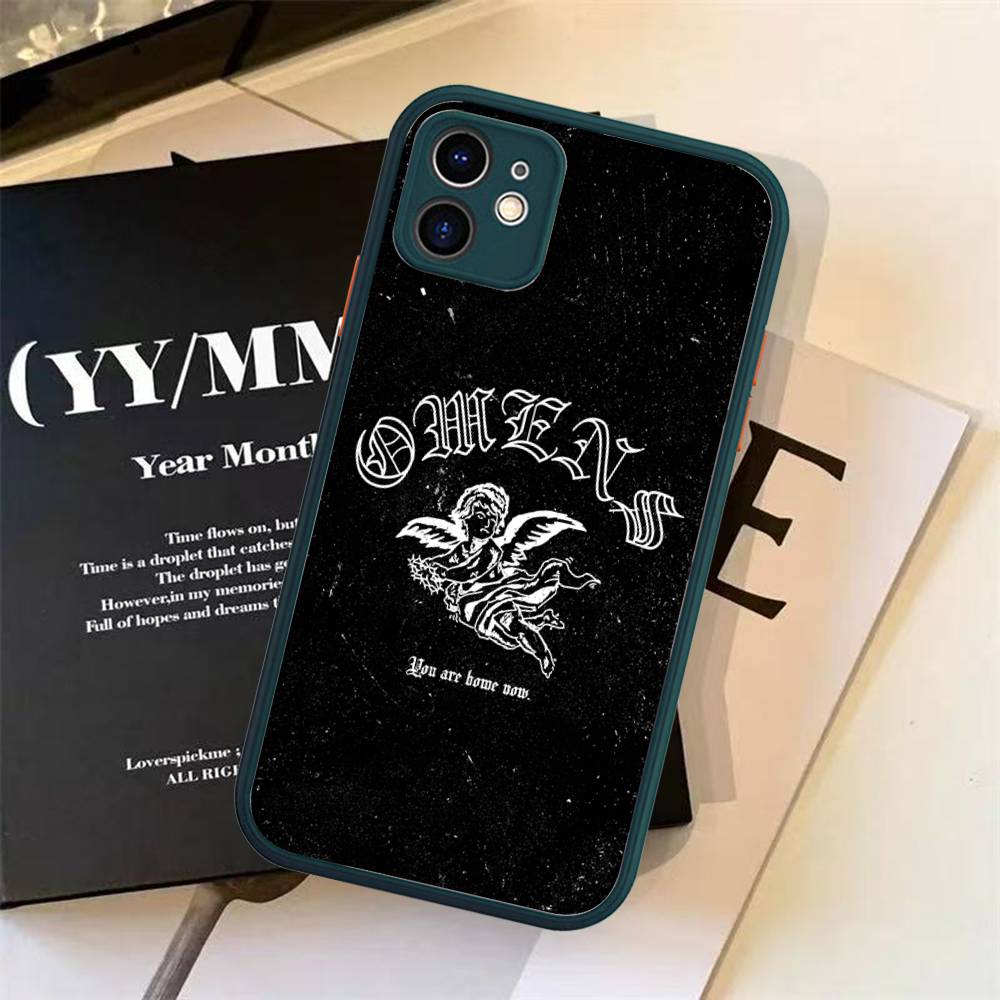 Bad Omens Music Band Phone Case For IPhone 16e 16 15 14 13 12 11 Pro Max X XS Max Plus Matte Clear