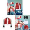 Street Fighter Terry Bogard Cosplay Suit With Polyester Material For Anime Conventions