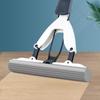 MIAOJIE Foldable PVA Sponge Mop with 2 Mop Heads