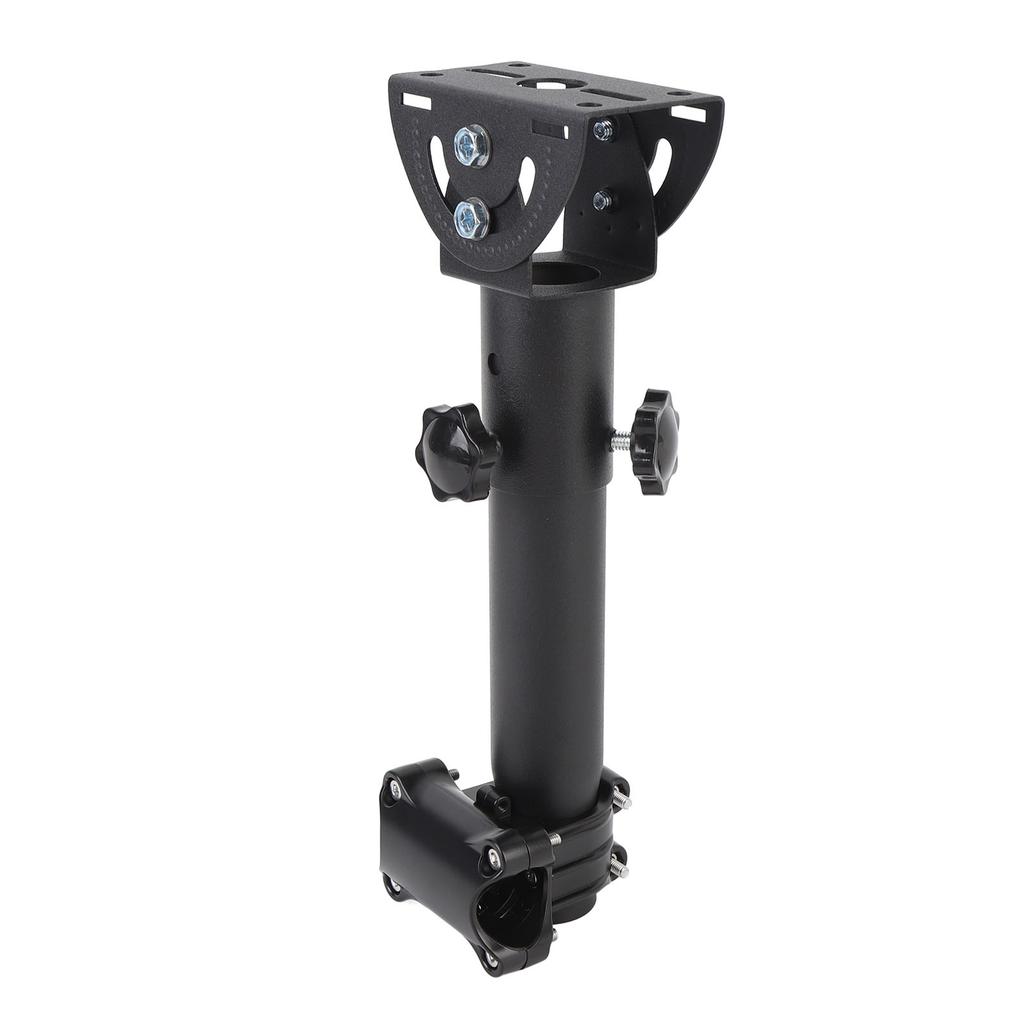 Satellite Pipe Adapter Mount 360 degrees Rotation 160 degrees Tilt Adjustment Satellite Pole Mounting Bracket for RV