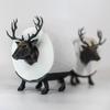 Cute Toilet Paper Holder Creative Elk Shaped Toilet Paper Holder Stand Funny Animal Decoration