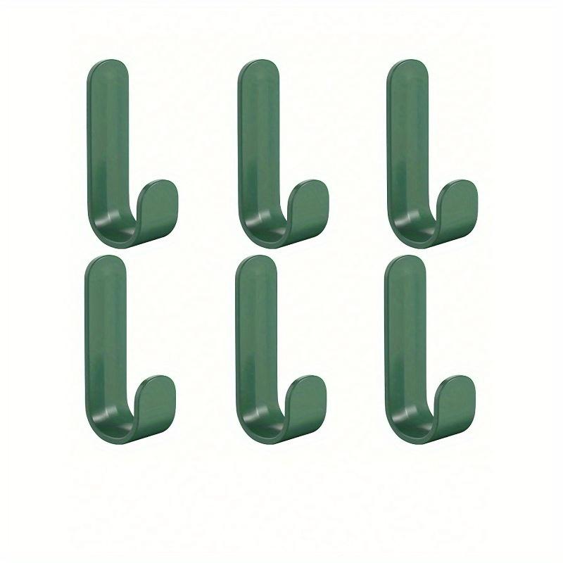 5pcs Adhesive Hooks, Coat Hooks, Adhesive Hangers, Wall Hooks, No Drilling Hooks for Hanging Bags, Towels, Loofahs, Keys, Hats, Kitchen, Bathroom