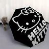 1pc Hello Kitty Sticker Decal Umbrella with Plastic Handle,Suitable for All Seasons Home Travel Outdoor UmbrellaSanlio230