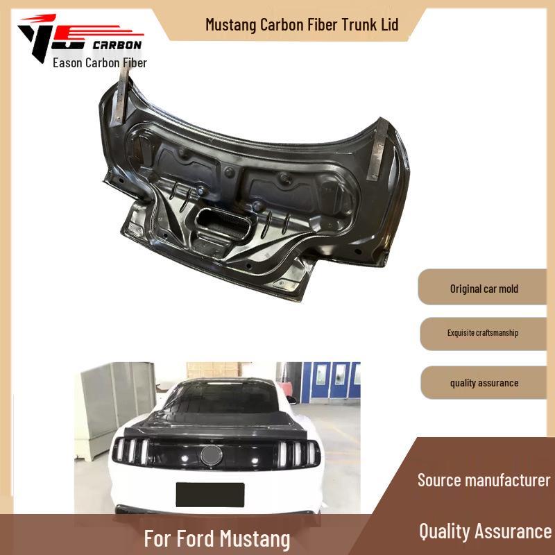 2015-2017 Mustang Carbon Fiber Trunk Lid Accessory