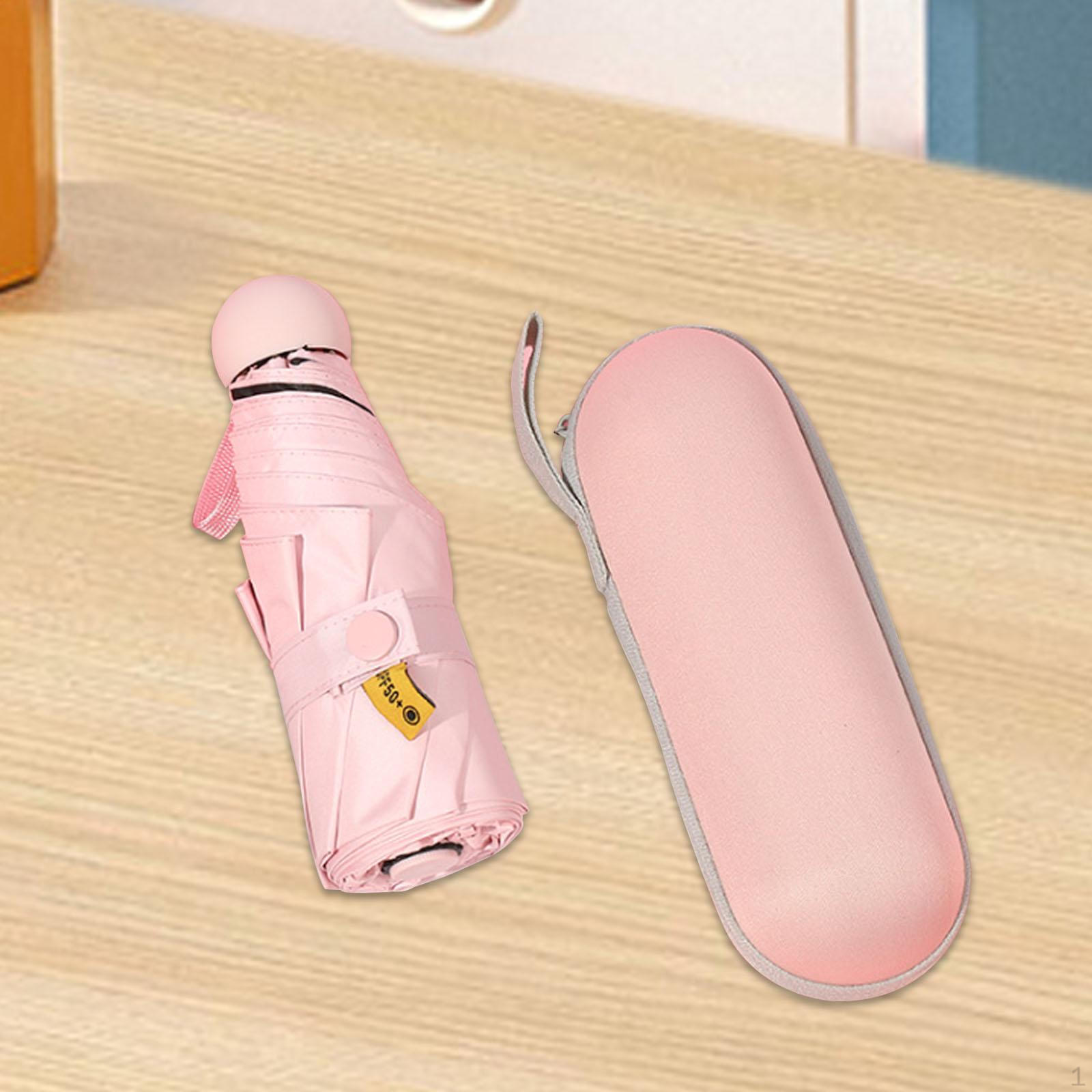 

Зонт складной компактный маленький с черным покрытием Personal Sun