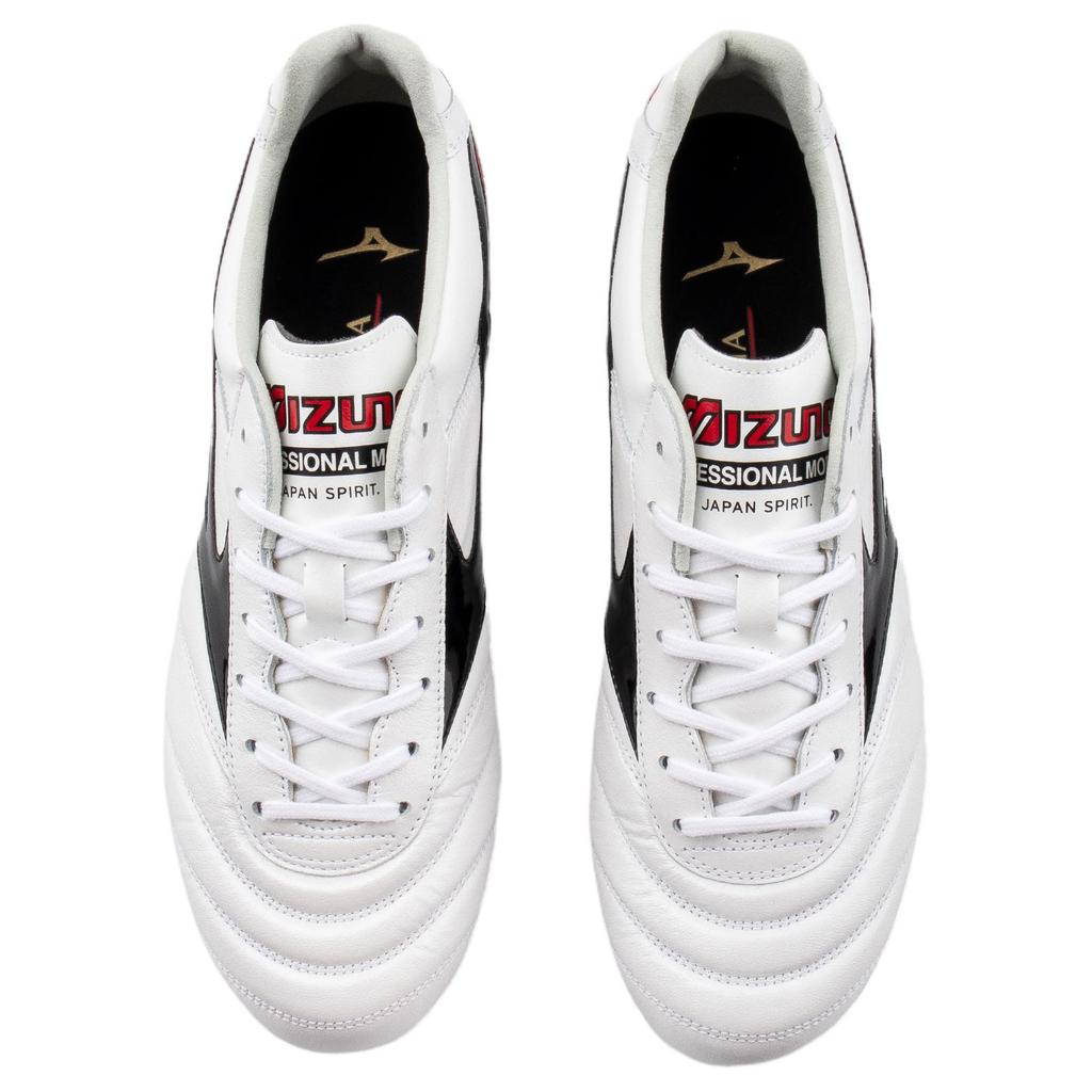 Mizuno Morelia 2 Comfortable Durable Soccer Shoes Men sneakers White Black P1GA250109