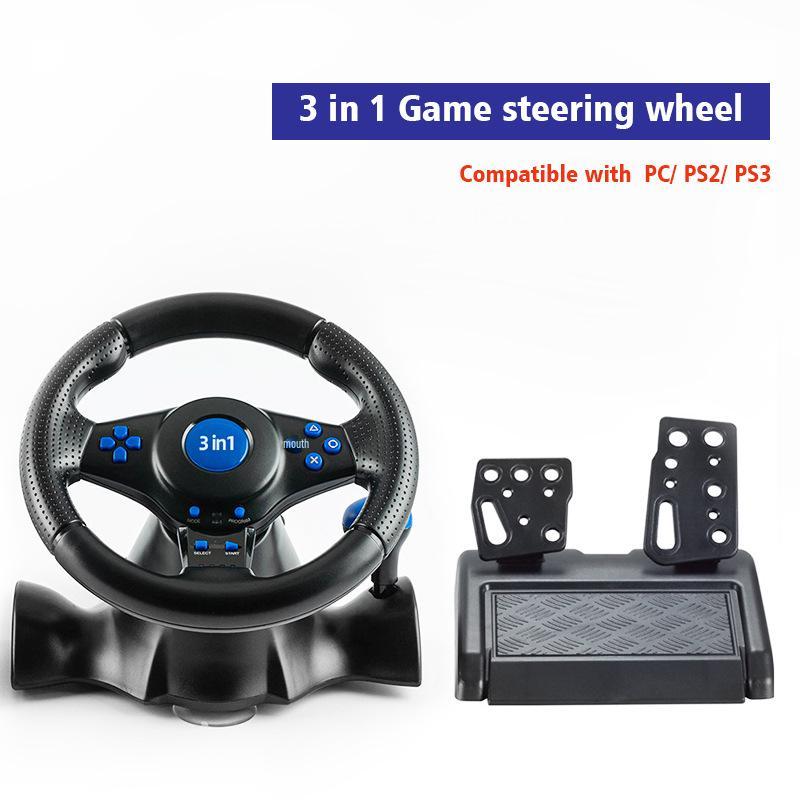 Multi-Platform Racing Wheel for Switch/Xbox/PS/PC Games