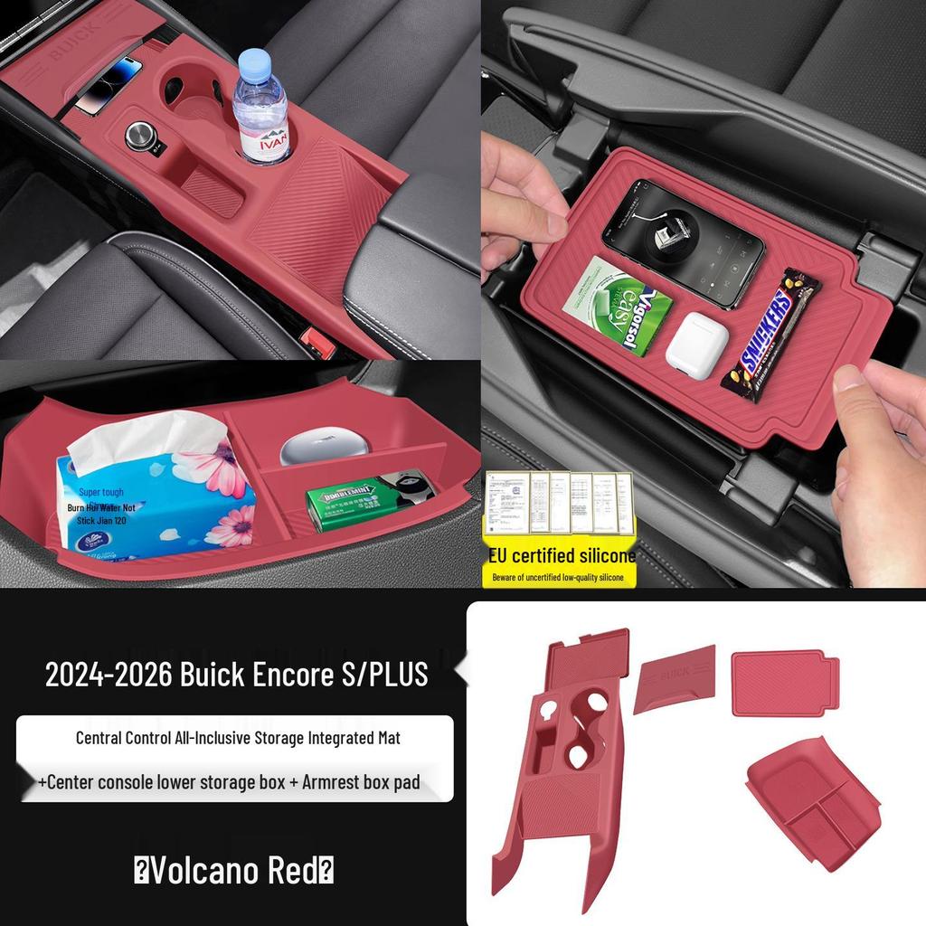 Buick Envision Plus Center Console Silicone Pad (2024-2026) - Protective Car Interior Accessory