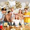 White Sand Balloons Garland White Gold Balloon Arch Kit Wedding Anniversary Kid Home Birthday Paery Graduation Decoration Globos