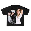 New 2026 Single Billie Eilish Wildfower Song Printed TShirt Summer Unisexs Unisexs Oversized Fashion Casual TShirt Unisex