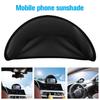 Solskydd för bil, mobiltelefon, visirskydd, instrumentbräda, vikbart, förvaringsbart, resenavigering, solskydd, solskydd