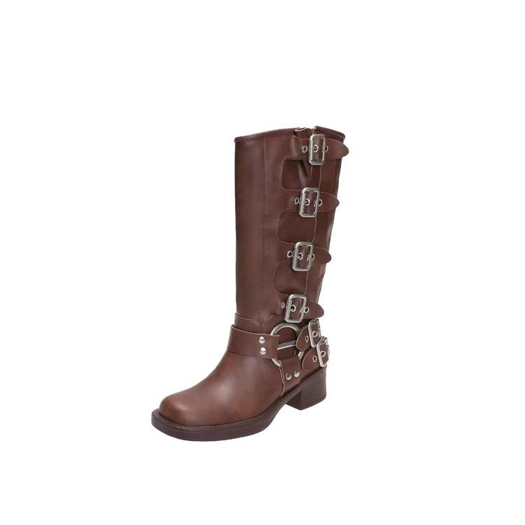 Anti-slip Shoes with Thick Heels, Women's New Style Long Boots