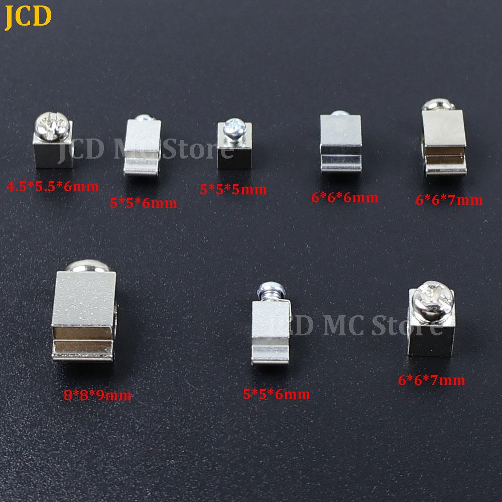 5-20PCS 15A 20A DC Terminals Through Hole High Current PCB Screw Copper Square Solder Board Drive Power Wire Terminal Connector