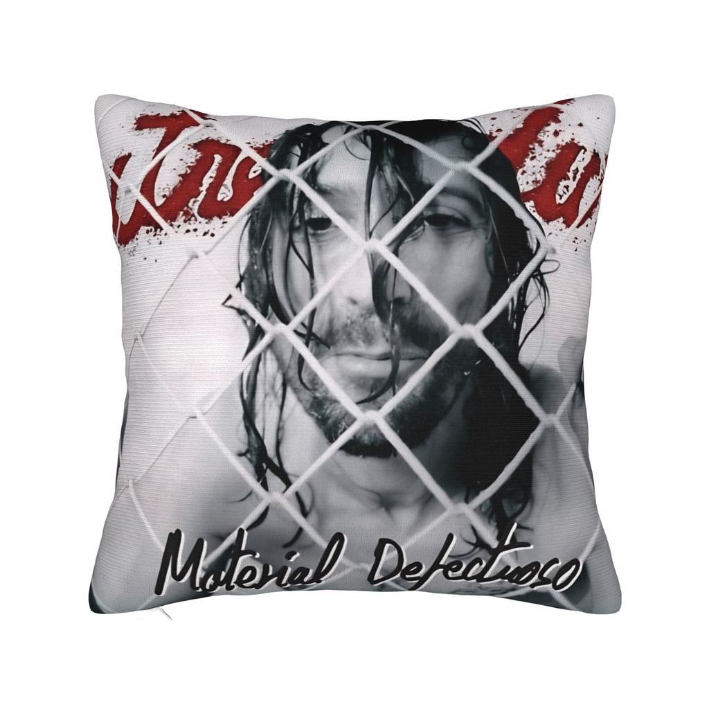 Rock Extremoduro Band Whales and Sun Pillow Cover  Square Cushion Cover Fashion Pillow Case For Sofa Bedroom Home Decor