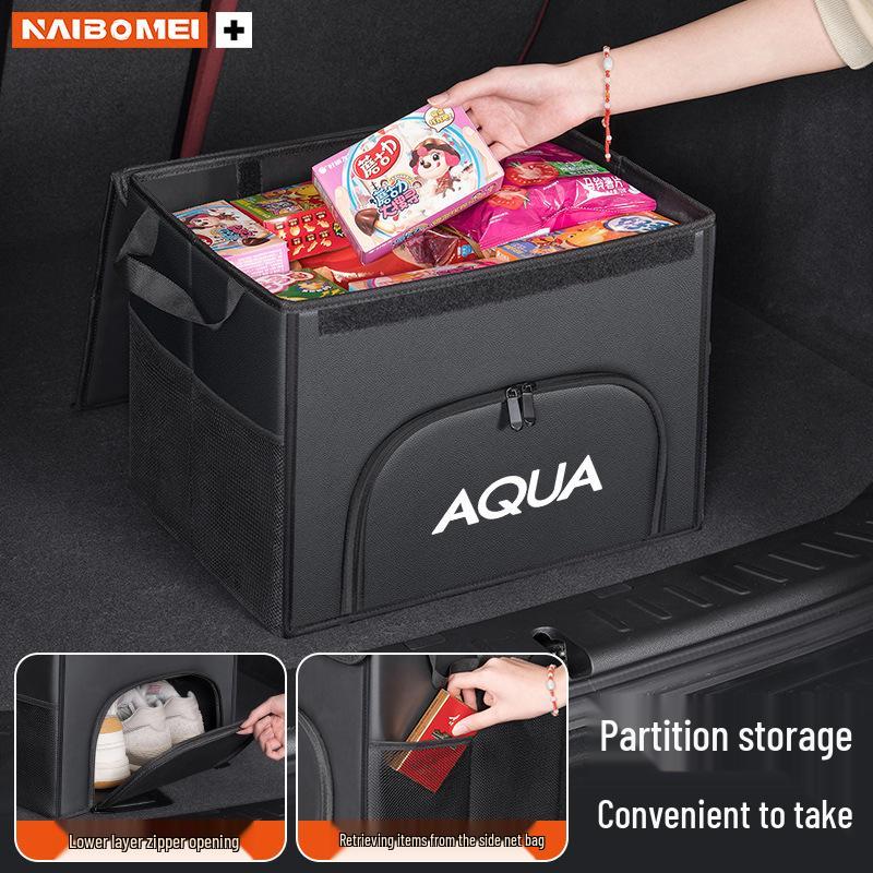 Toyota AQUA Car Trunk Foldable Storage Organizer Box