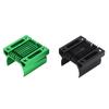 2pcs 180 Brushed Electric Motor Heat Sink Aluminum Alloy RC Electric Motor Heat Sink for Traxxas TRX4M 1/18 RC Car Truck