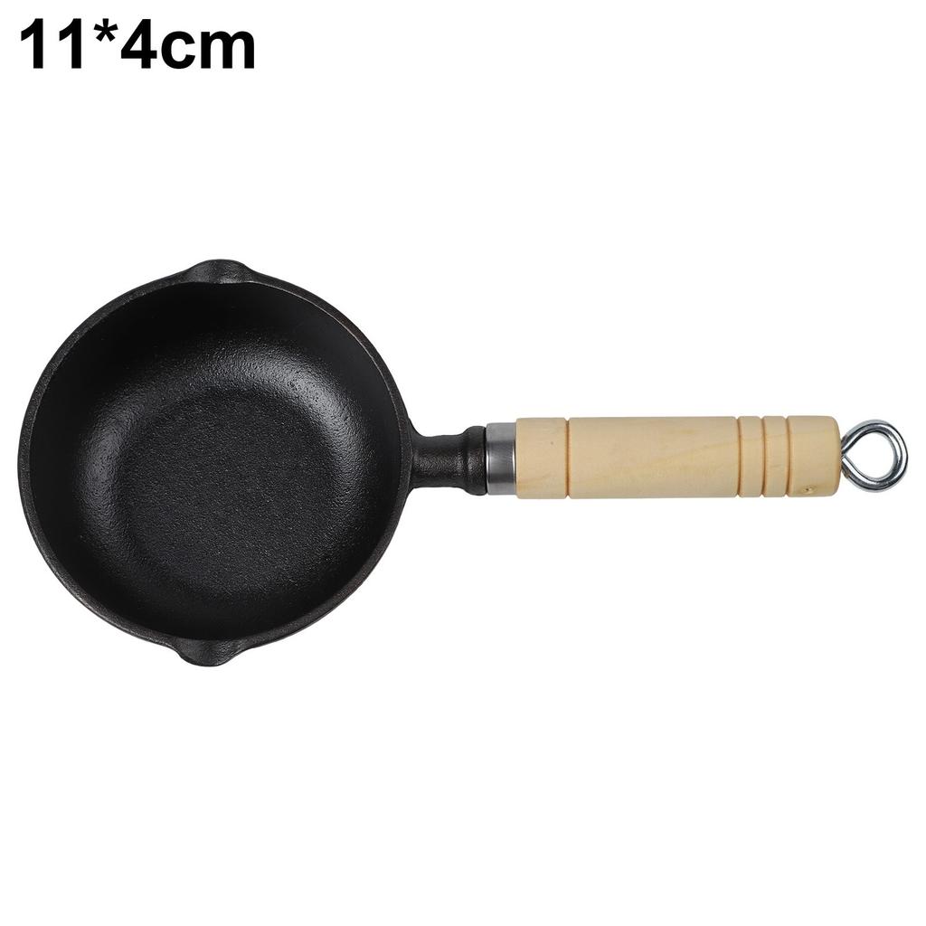 Small Iron Pan for Frying Eggs and For hot Milk with Induction Compatibility