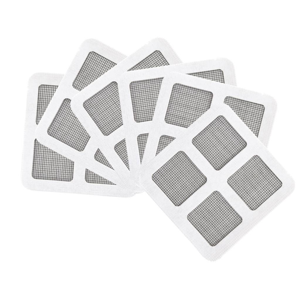 1 Piece Window Screen Repair Patch Curtain Holes Cover Home Door Curtain Holes Cover Mesh Anti-sect Self Sticker