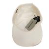 Used 11221 Logo Visor Cap 531588 410B2 9060 7919 L 23.2" Black Baseball Cap with Velcro and Cotton Fits White Men's