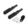 Motorcycle Rear Passenger Footpegs Peg For Harley Softail Slim 2012-2017 FLSTSB 2008-2011