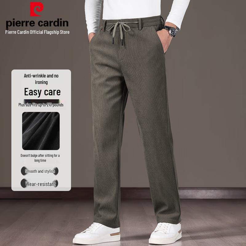 

Pierre Cardin Men s Corduroy Loose Straight Casual Pants 5XL