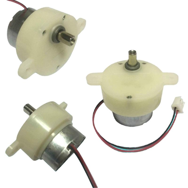 Mehrzweck 3,5 7,5 U/min Robuster Kunststoff-Getriebemotor 12V Hohe Drehmomente Leiser Lauf für Drehdisplays Maschinen