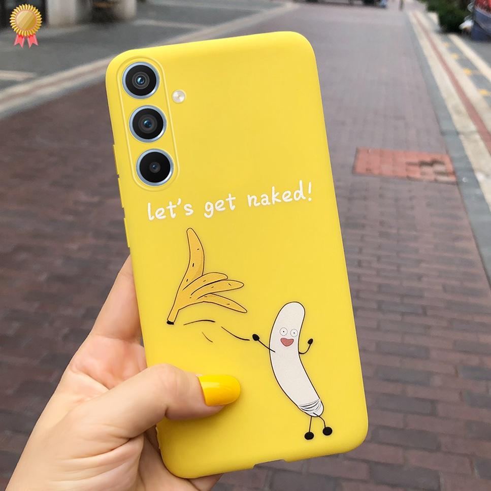 For Samsung Galaxy A24 A 24 4G Case Cute Shockproof Silicone Cartoon Back Cover For Samsung A24 SM-A246M A 24 Funda