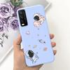 Custodia For Vivo V2027 V2027 Vivo Y11s Y12s Y20i Y20 Custodia per Telefono Morbida Opaca Silicone Liquido Antiurto Paraurti Capa Elegante Moda