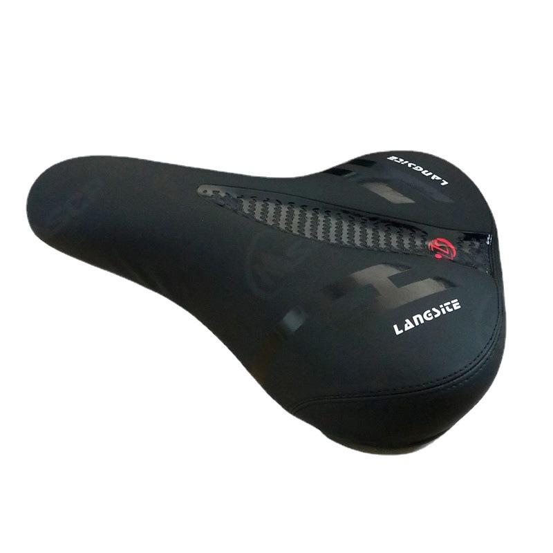 Bicycle seat cushion comfortable saddle mountain bike seat shock absorption thickened seat