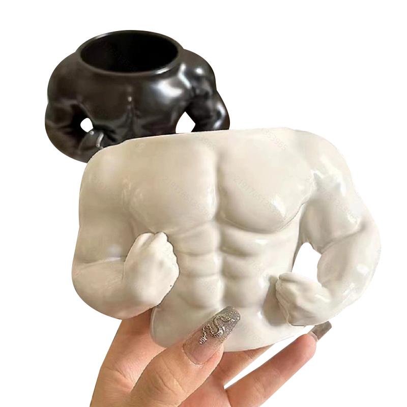 

Creative Milk Cup Family Breakfast Milk Coffee Cup Water Cup Boy Fitness Your Interesting Gift Cup, Vacation Gift