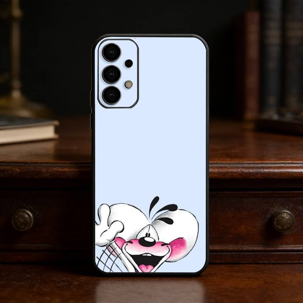 

cartoon Diddl Mouse phone Case For Samsung S25,24,21,22,23,30,Ultra,20,Plus,Fe,Lite,Note Soft Black Cover Samsung S30Ultra5G