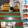 Nastro antiscivolo autoadesivo in PVC da 1 m per scale, gradini abrasivi, adesivo per pavimenti in moquette, striscia sigillante di sicurezza antiscivolo per la decorazione del pavimento di casa