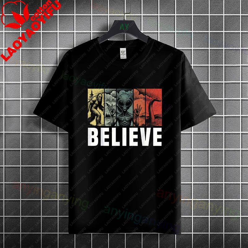 Unisex Unisexs Funny Get In Loser Ufo Graphic Tshirt Pure Cotton Short Sleeve Fashion Humor Style Tee Casual Streetwear