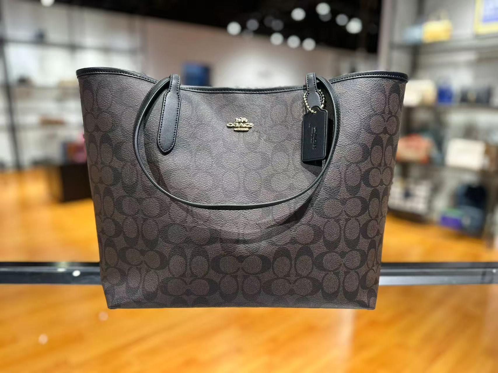 

Koujia C2025 New Classic City33 Tote Bag Large Capacity Handheld Single Shoulder Underarm 33x16x29