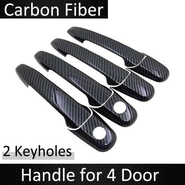 

for Ford Ranger MK2 PJ PK 2006 2007 2008 2009 2010 2011 Carbon Fiber Door Handle Cover Car Protective Accessorie Decor Stickers 4Handle 2 Keyholes