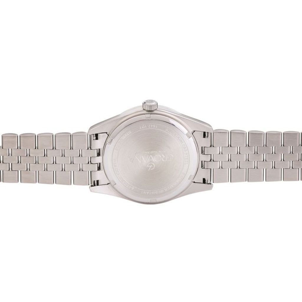 Grovana Kensington Royal Stainless Steel Ice Blue Dial Quartz 1542.1131 Men's Watch