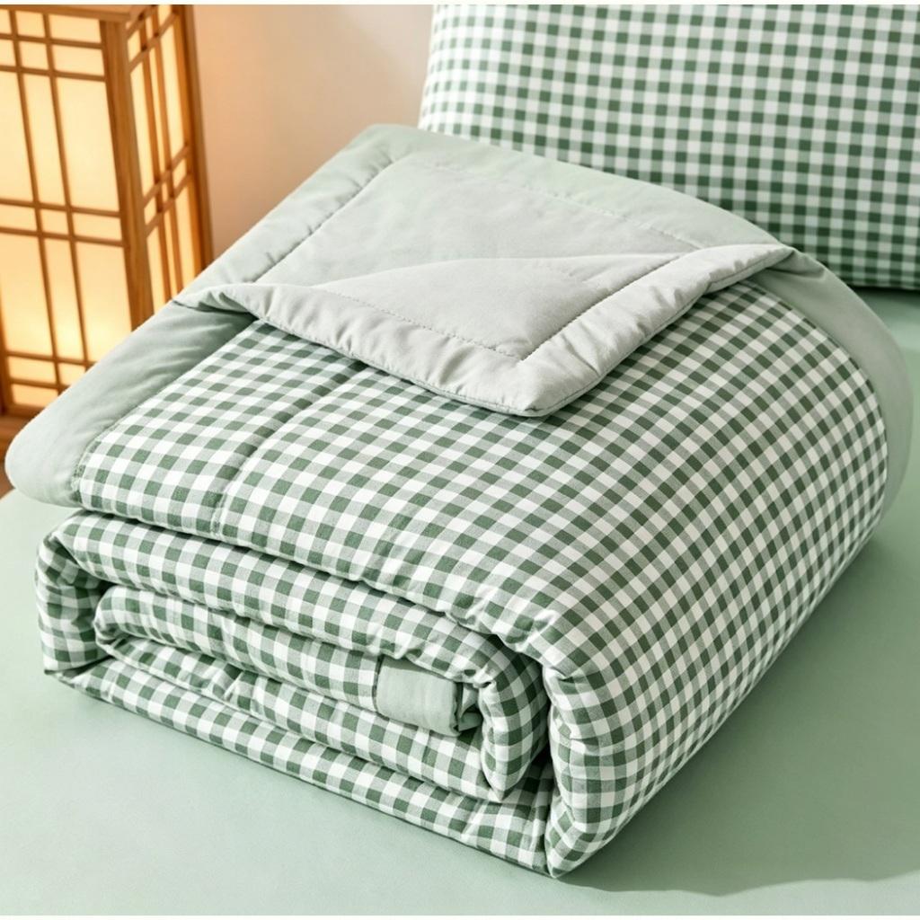 2026 Summer Quilt Super Soft Quilt Thin Comforter Air-conditioned Quilt Washable Cotton Quilt Soft Blanket Cotton Blanket 100*150cm