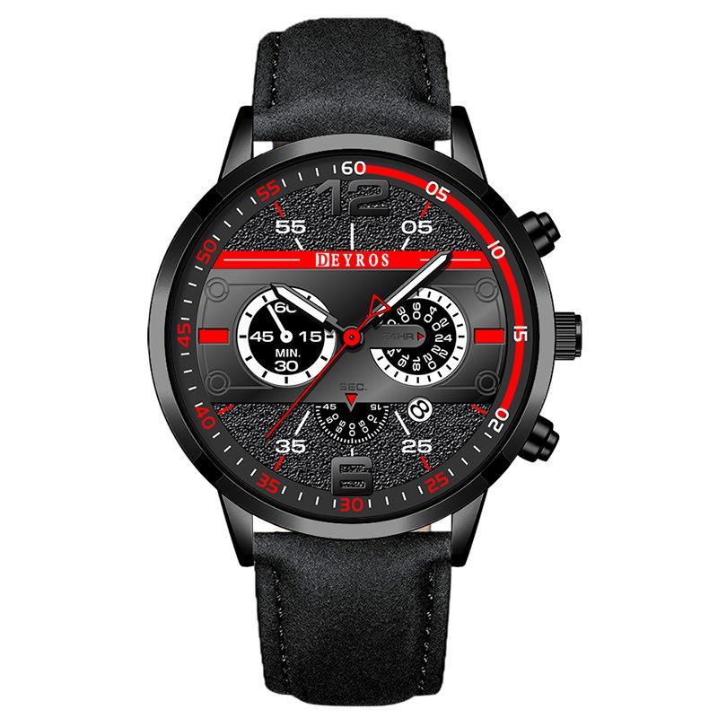 Belt Watch Men S Personality Trend Fashion Calendar Luminous Quartz Watch Like