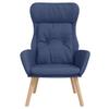 Relax Armchair Blue Fabric