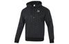 Sweatshirts Men's Black Hooded Moderate Regular 534409-01