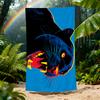 Black Panter Towel Beach Quick Dry Soft Pool Towels Gift for Travel Gym Shower Camping sports