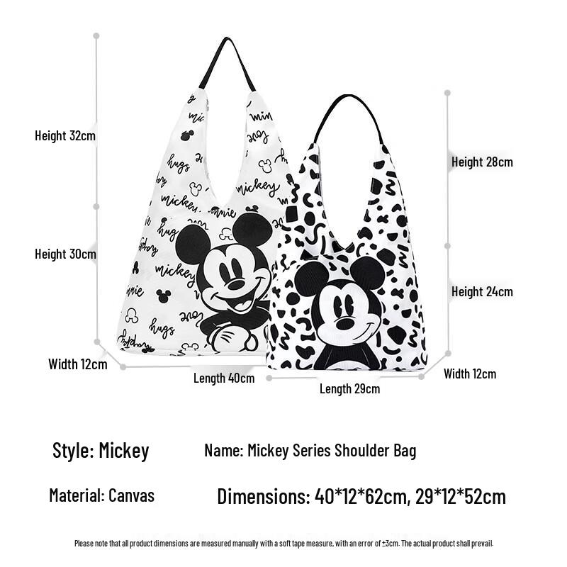 Disney Mickey Mouse Canvas Tote Bag