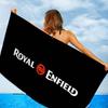 1PC Moto Racing Royals Enfields Microfiber Beach Towel Absorbent Quick Dry Soft Yoga Swimming Resort Mountain Climbing Towel