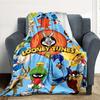1pc Cartoon Character Looney Tunes Outdoor Blanket Lightweight Flannel, Soft & Warm, All-Season Use for Sofa, Outdoor, Camping, Living Room, Office024