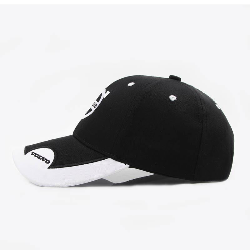 Für Volvo Logo Outdoor Sommer Sportmütze Stickerei Baseballkappen Frühling und Herbst Outdoor Verstellbare Freizeitkappe Sonnenschutzmütze