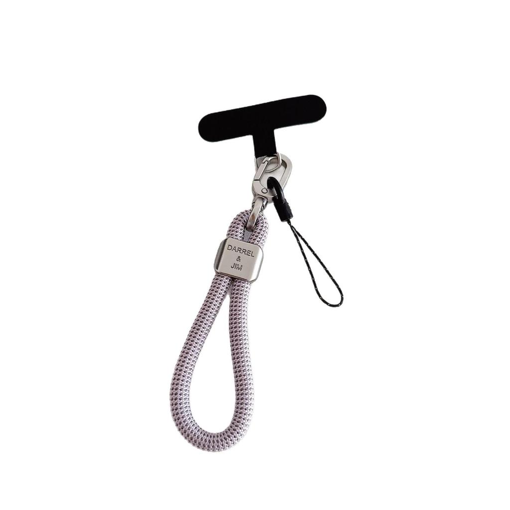 Premium Anti-Drop Metal Buckle Phone Lanyard with Finger Ring and Handheld Short Rope