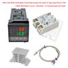Digital PID Temperature Controller REX-C100 REX C100 Thermostat + 40DA SSR Relay+ K Thermocouple 1m 2M Probe RKC